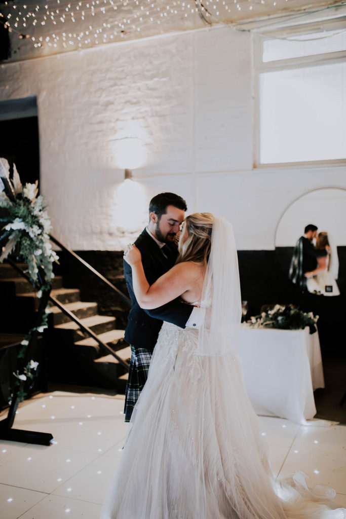 married couple dancing