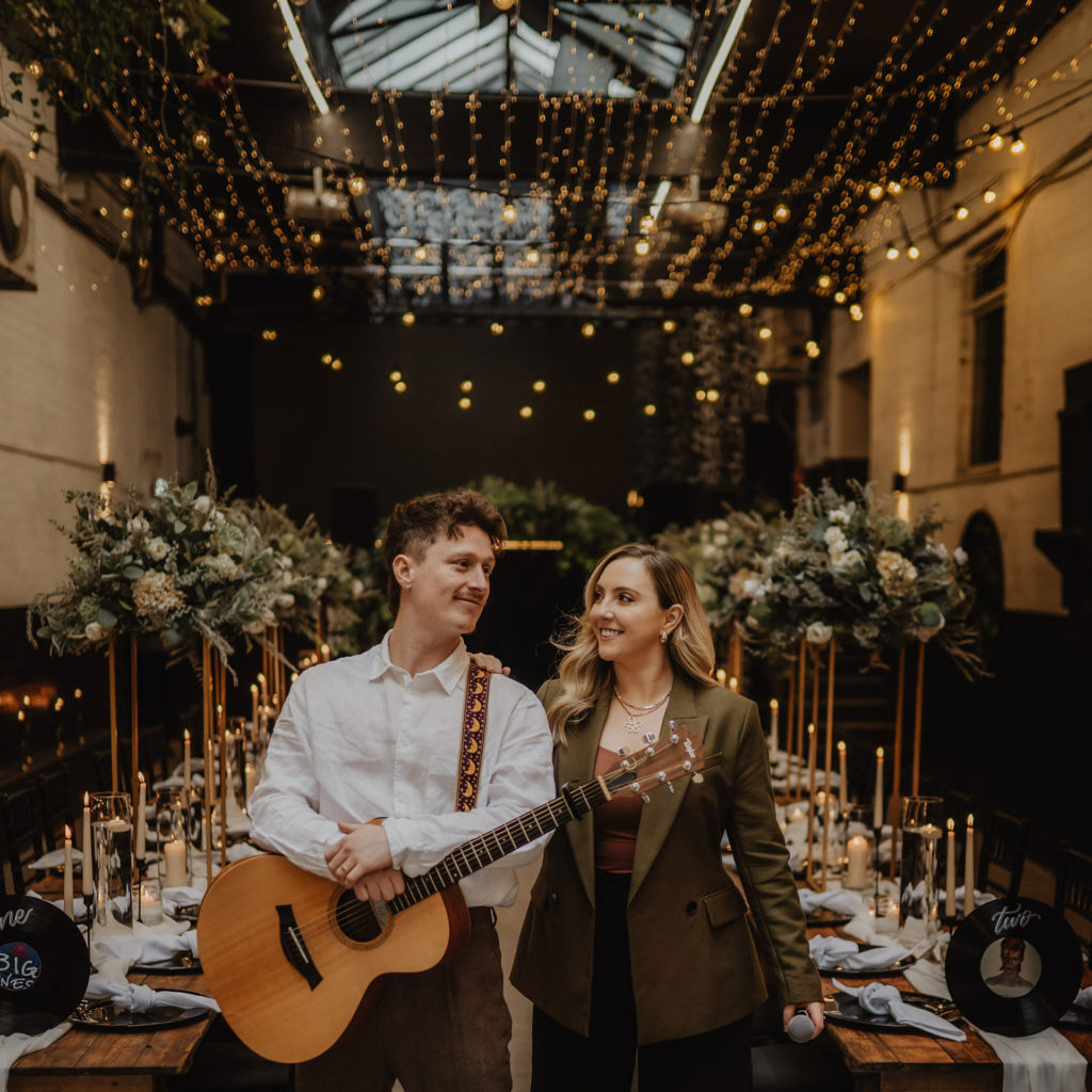 musicians at a wedding in Glasgow