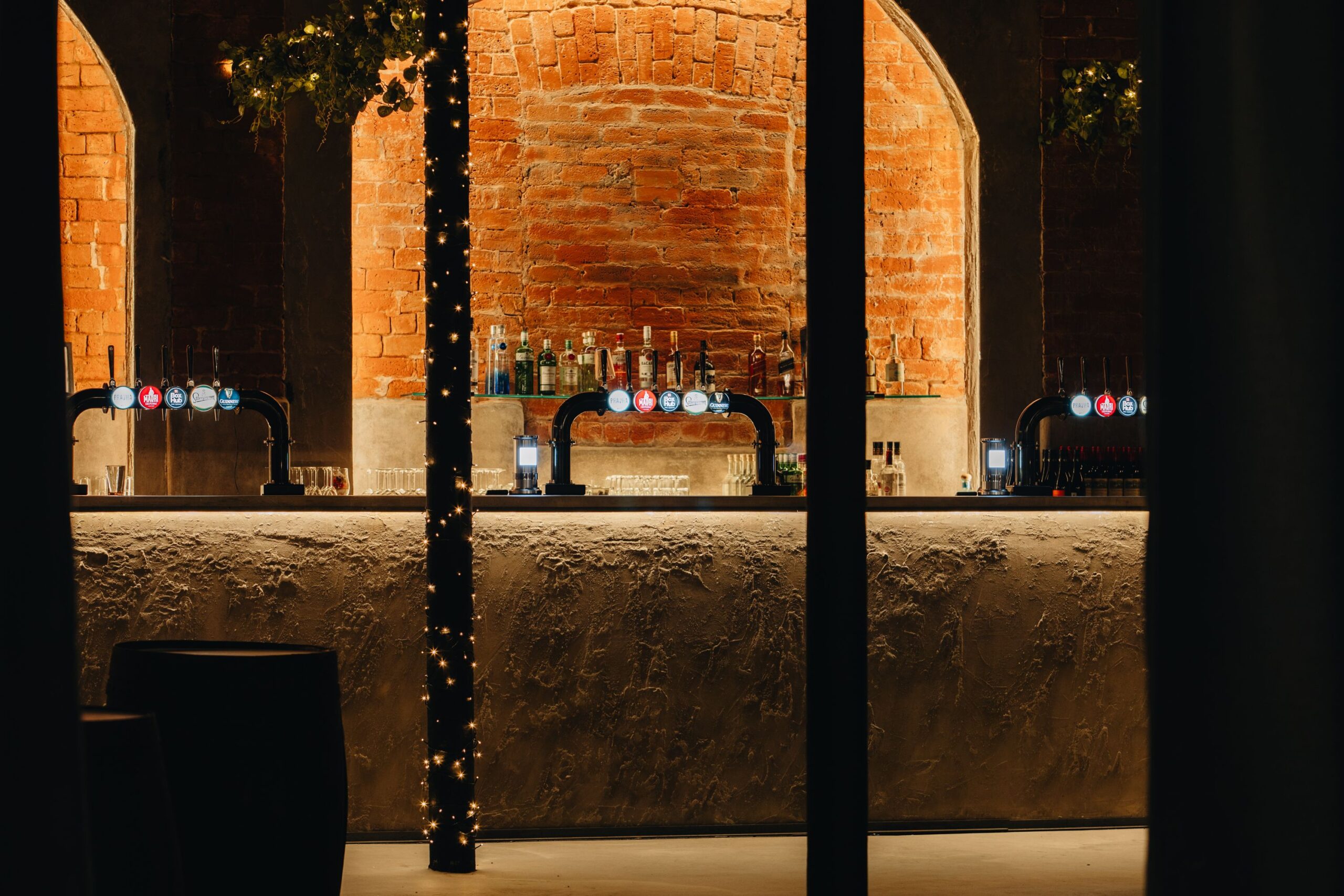 bar area