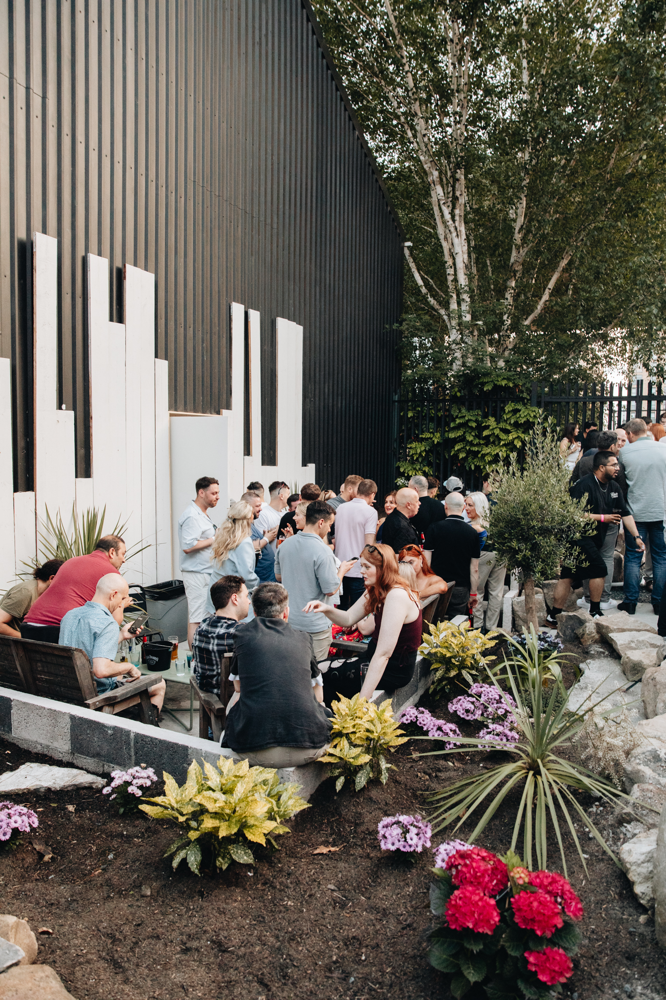 beer garden