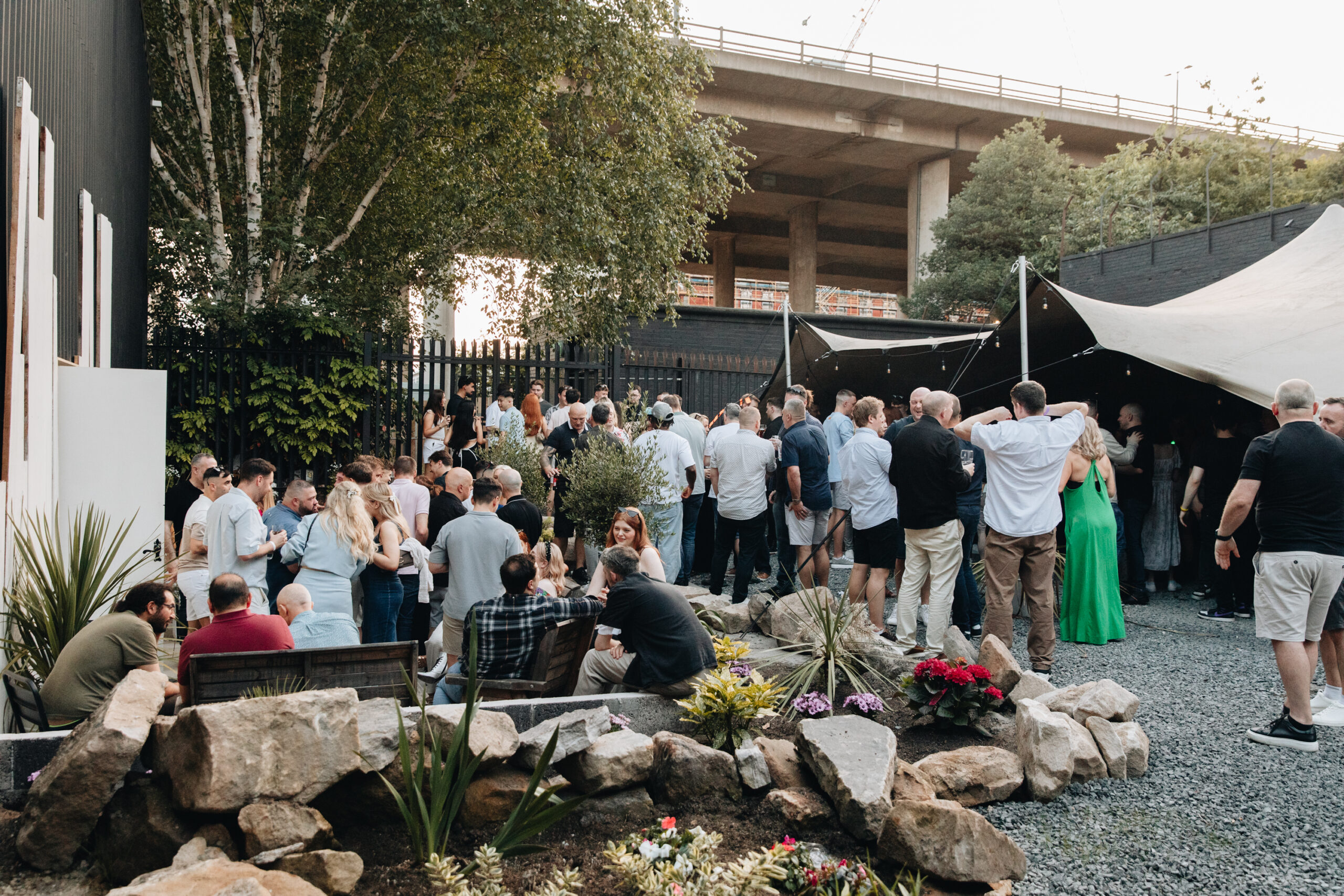 Beer garden